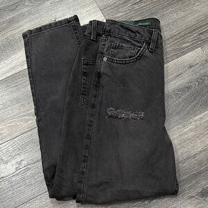 wild fable High-Rise Black Distressed Women's Jeans